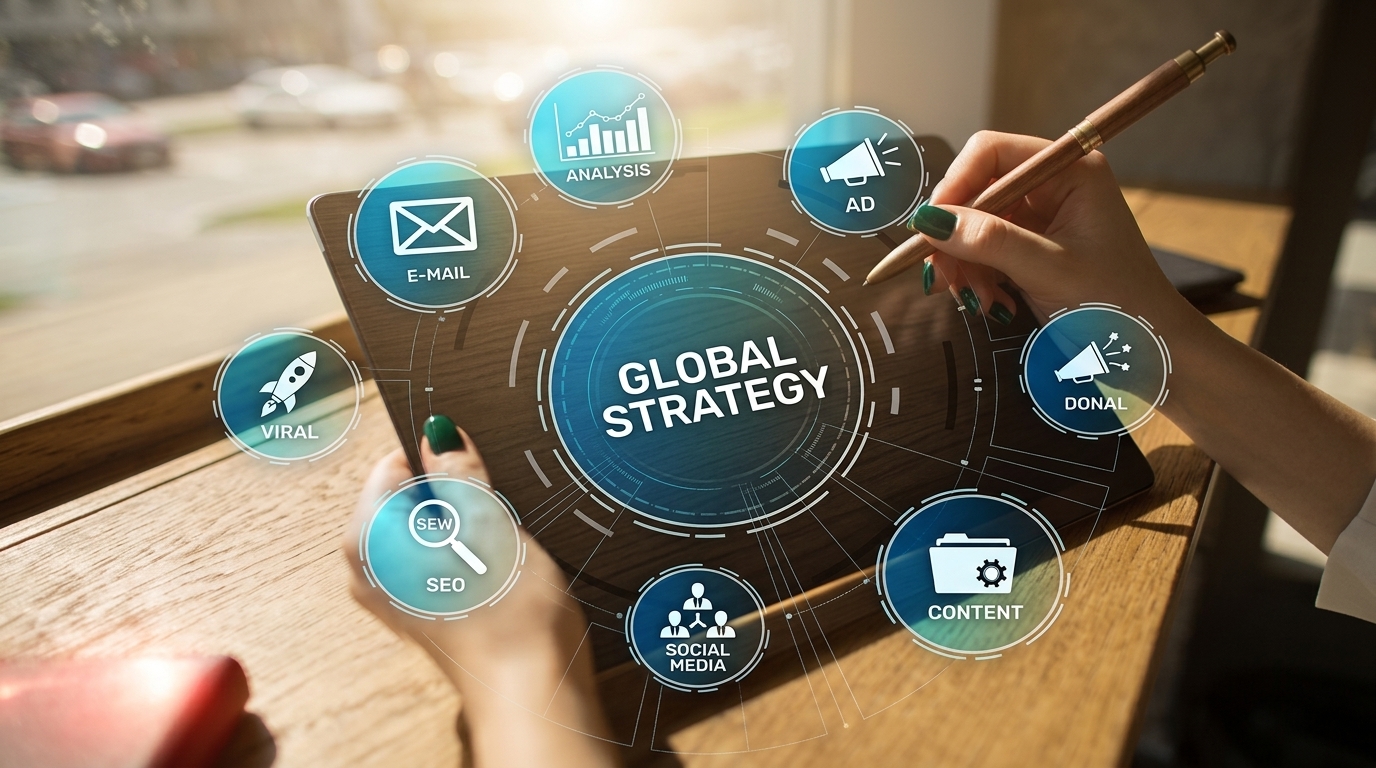 Digital Wave Agency team analyzing marketing data and campaign performance